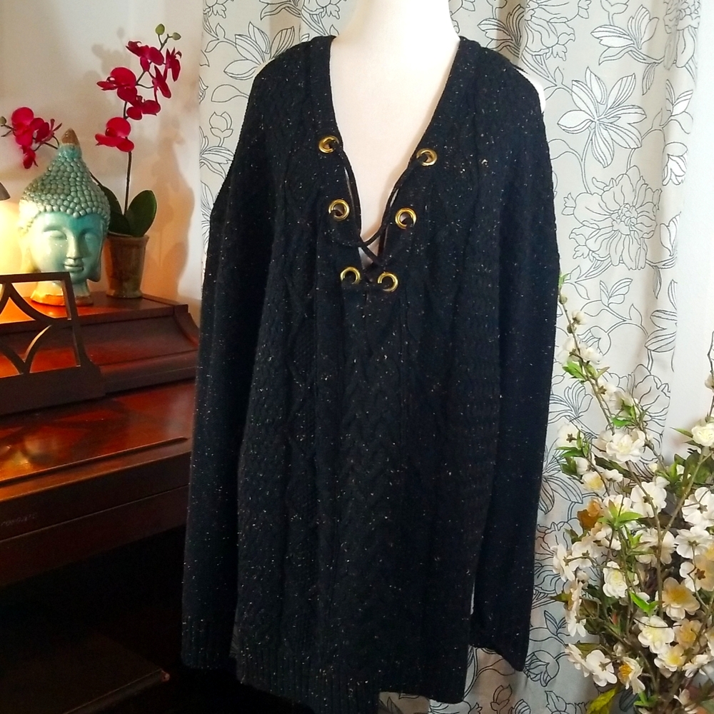 Moral Fiber Confetti Sweater